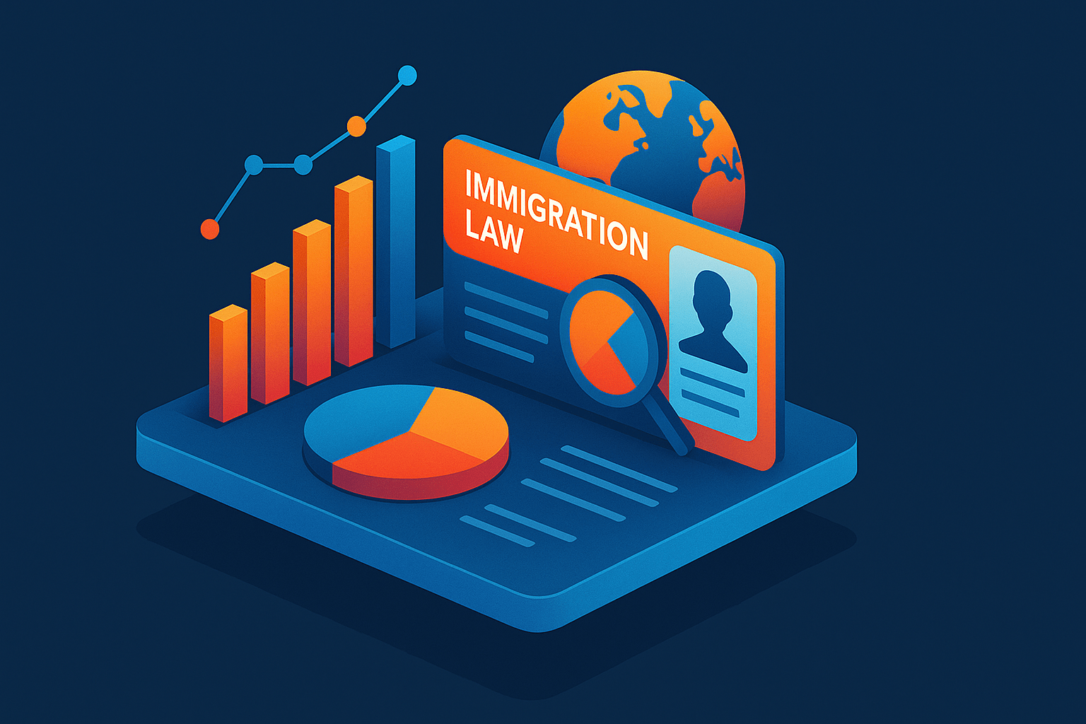 Analytics & Measurement for Immigration Law - detail view (Design Delulu)