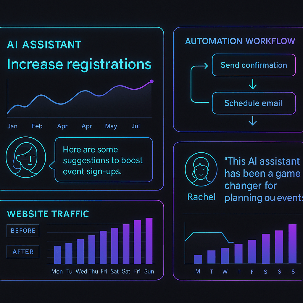 Automation for Event Planners — results and metrics