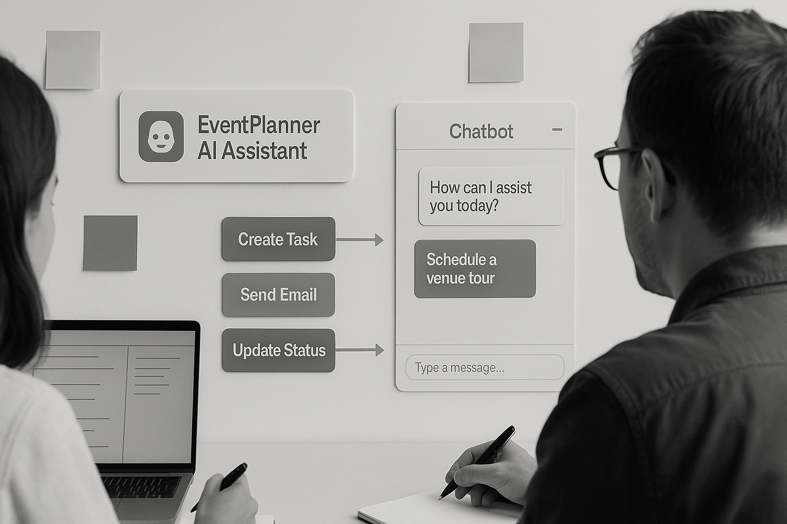 Automation for Event Planners — workflow scene