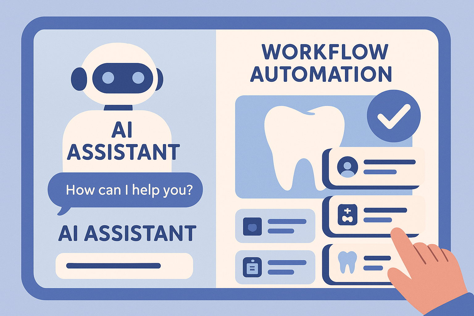 Automation for Dental Clinics — close-up detail