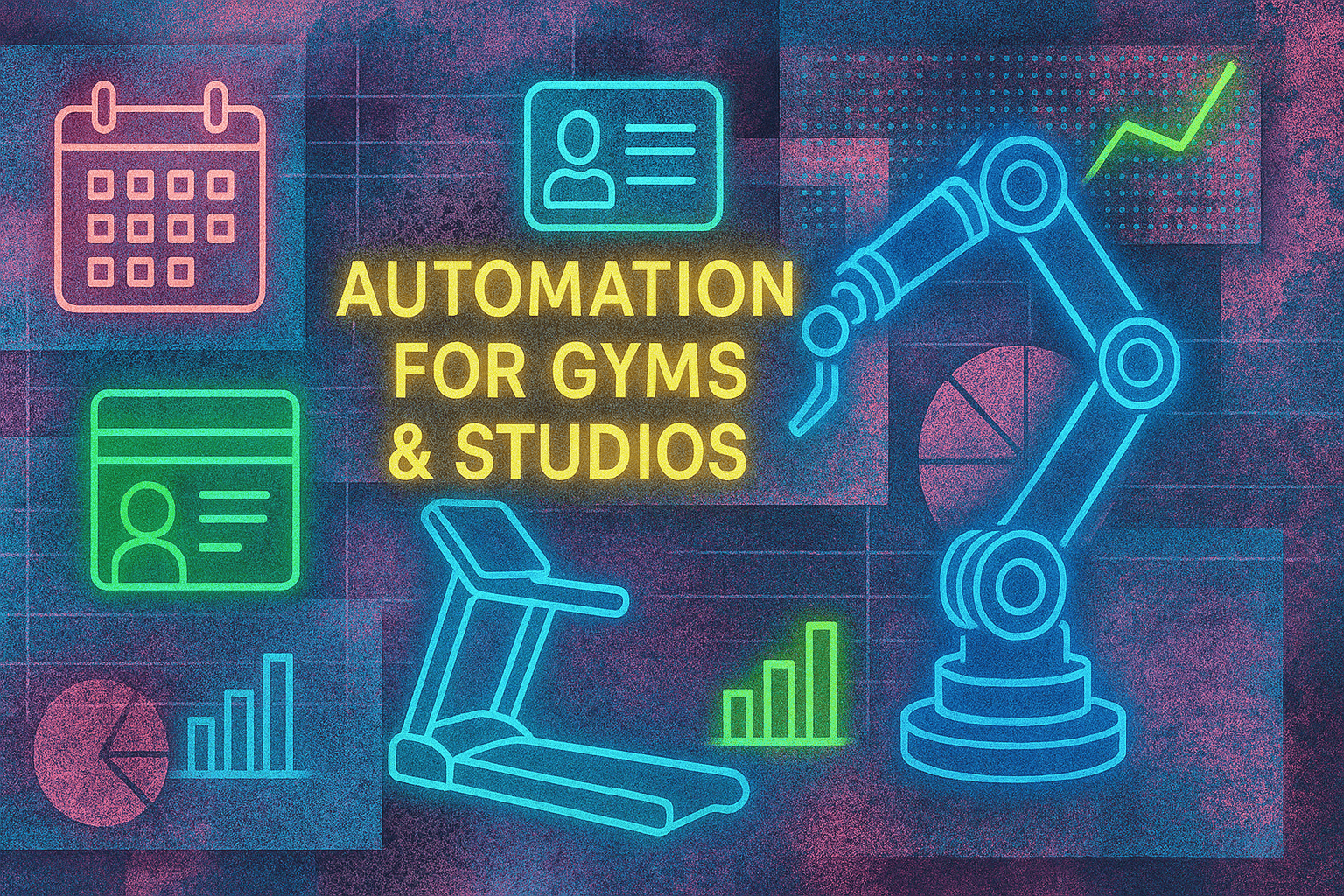 Automation for Gyms & Studios - detail view (Design Delulu)