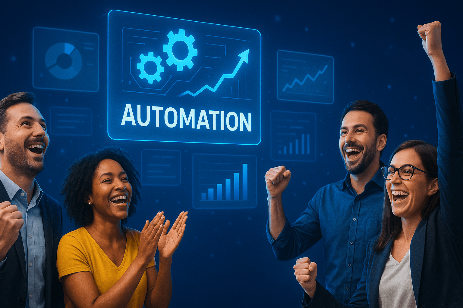 Automation for IT Services & MSPs - results infographic (Design Delulu)