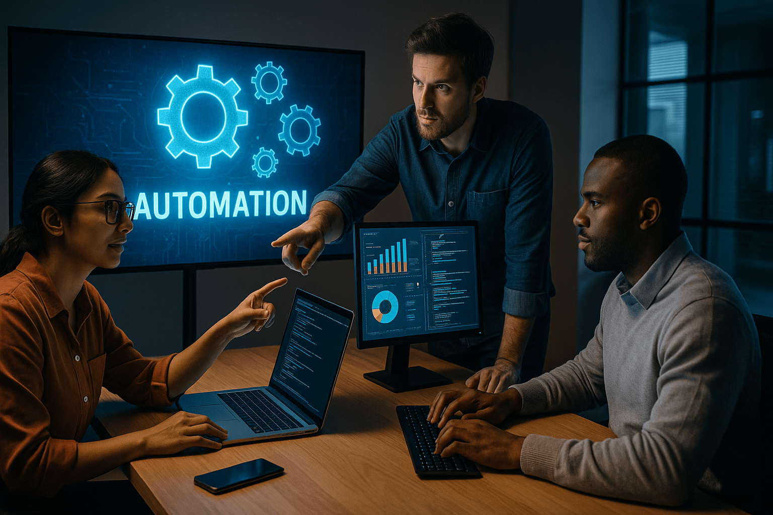 Automation for IT Services & MSPs - workflow diagram (Design Delulu)
