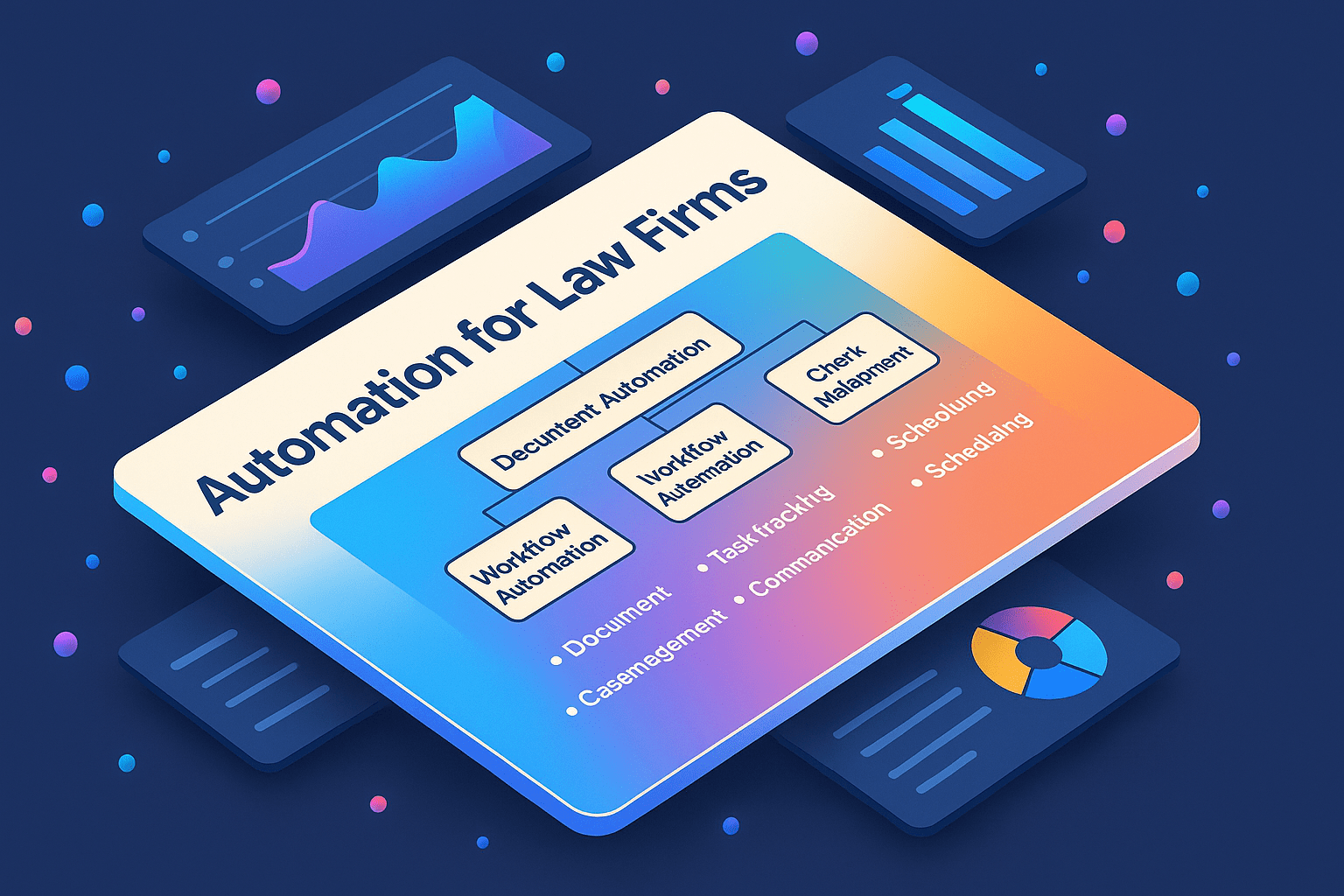 Automation for Law Firms - detail view (Design Delulu)