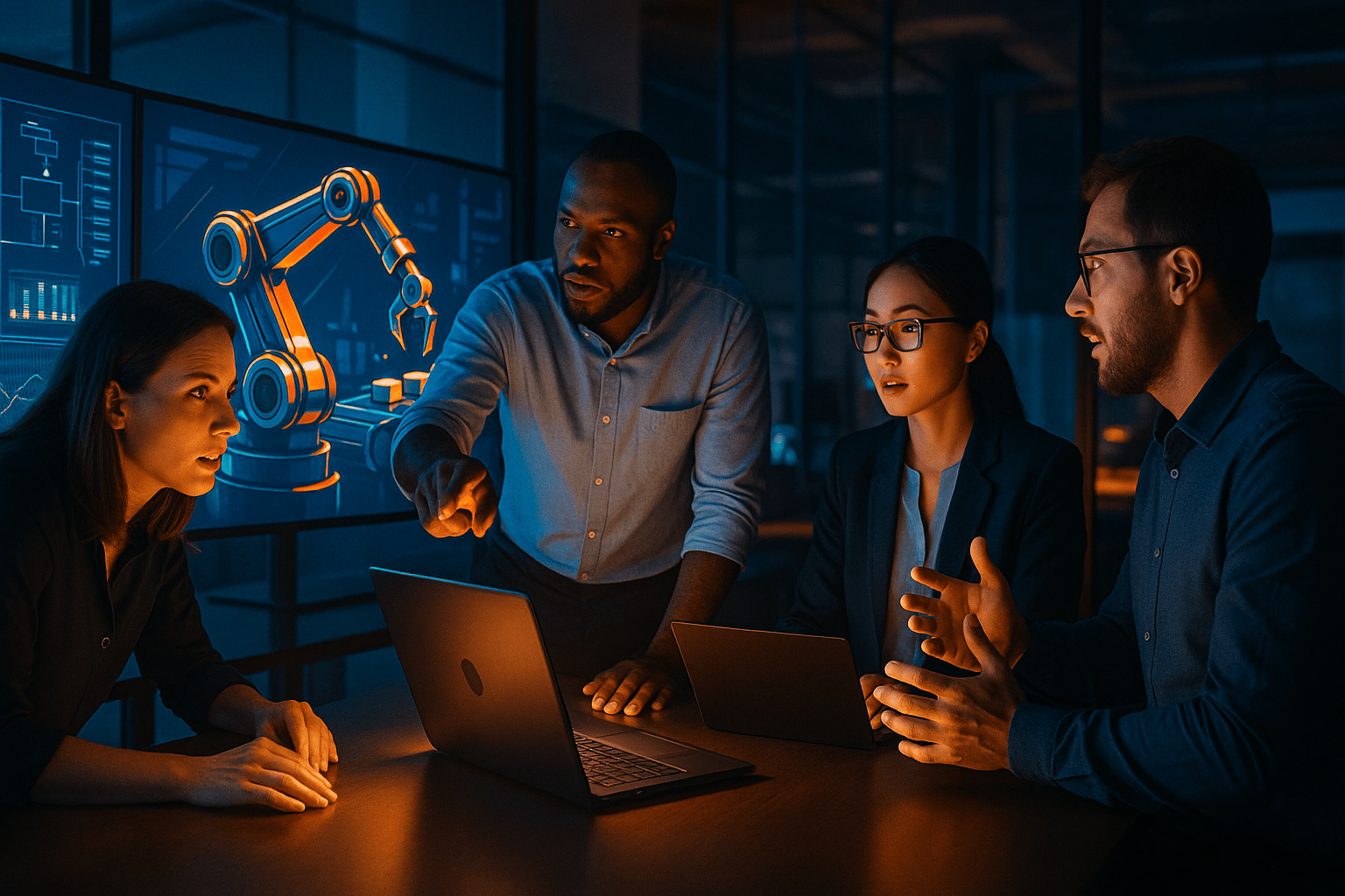 Automation for Manufacturing - workflow diagram (Design Delulu)