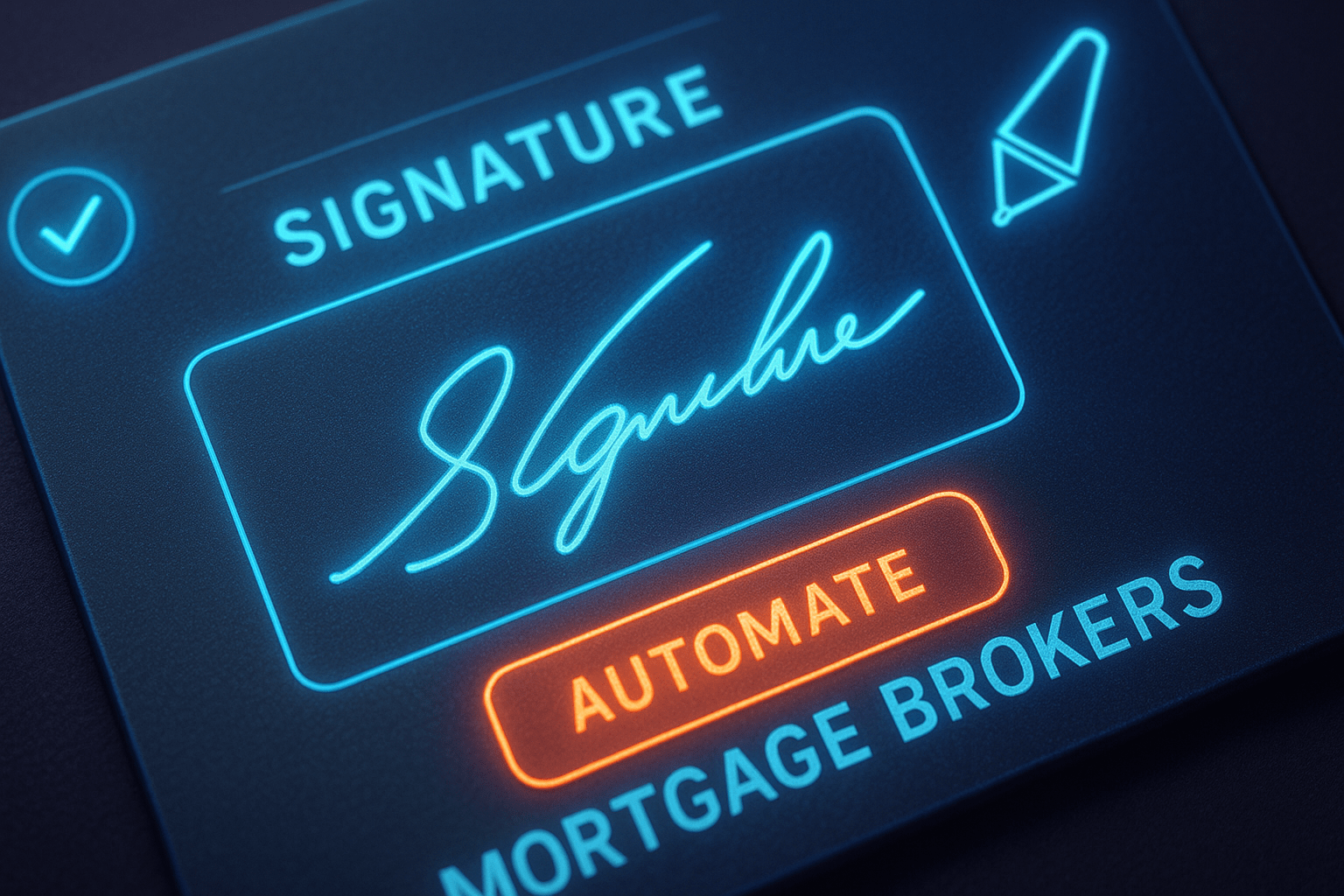 Automation for Mortgage Brokers - detail view (Design Delulu)
