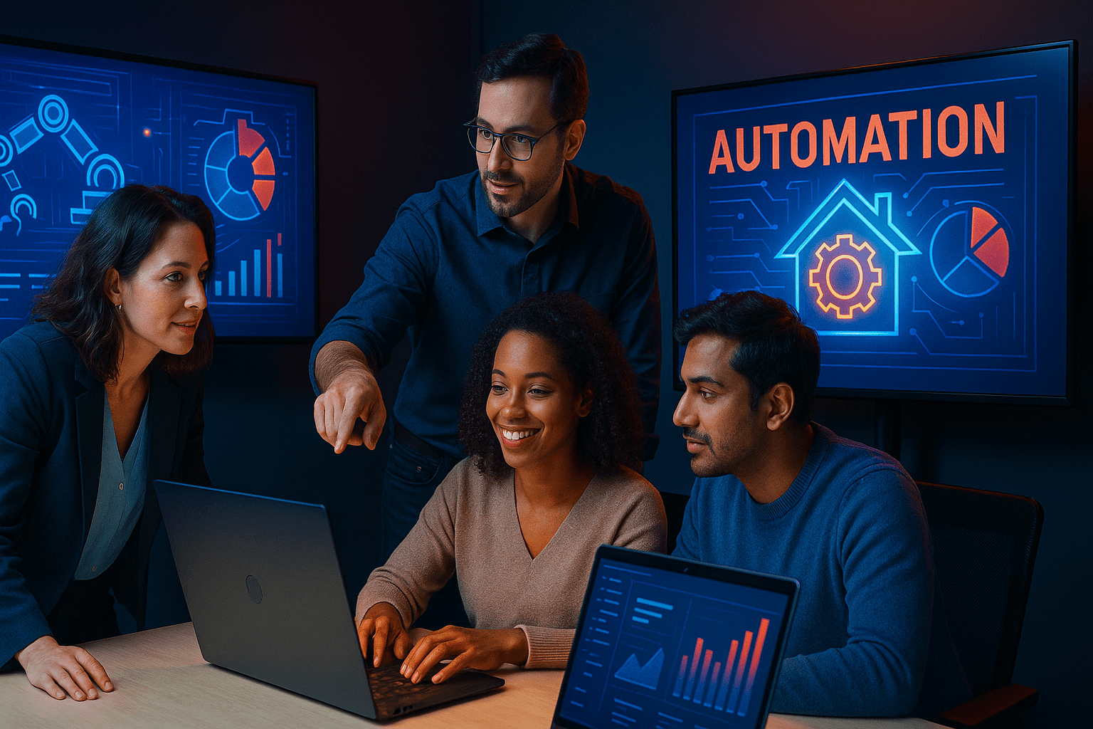 Automation for Mortgage Brokers - workflow diagram (Design Delulu)