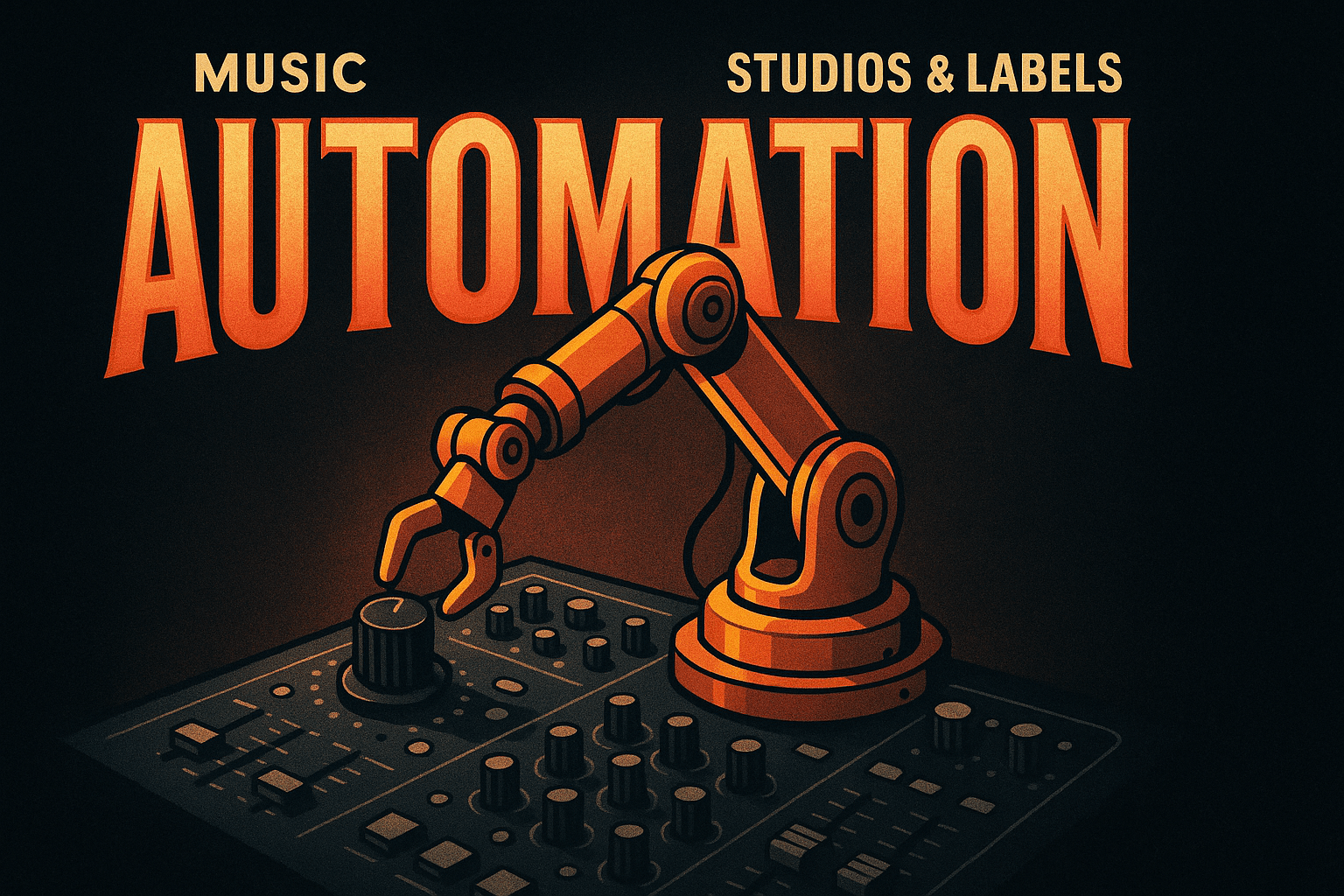 A Simple System for Automation in Music, Studios & Labels - featured image