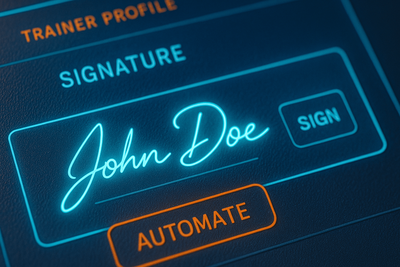 Automation for Personal Trainers - detail view (Design Delulu)