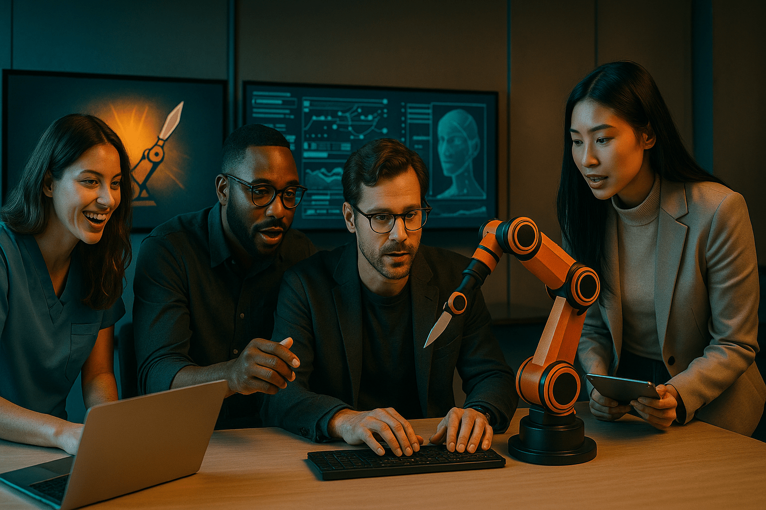 Automation for Plastic Surgeons - workflow diagram (Design Delulu)