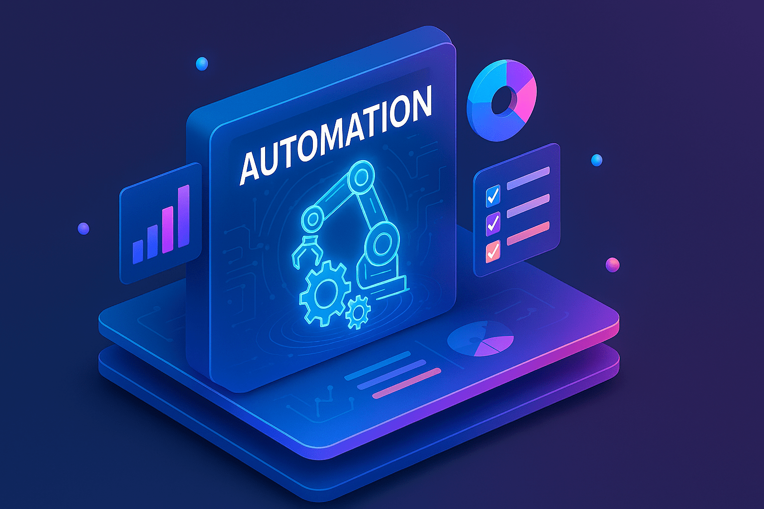 Automation for SaaS & Tech Startups - detail view (Design Delulu)