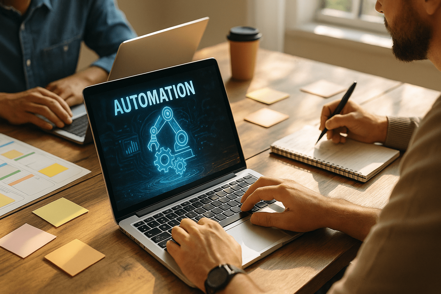 Automation for SaaS & Tech Startups - workflow diagram (Design Delulu)