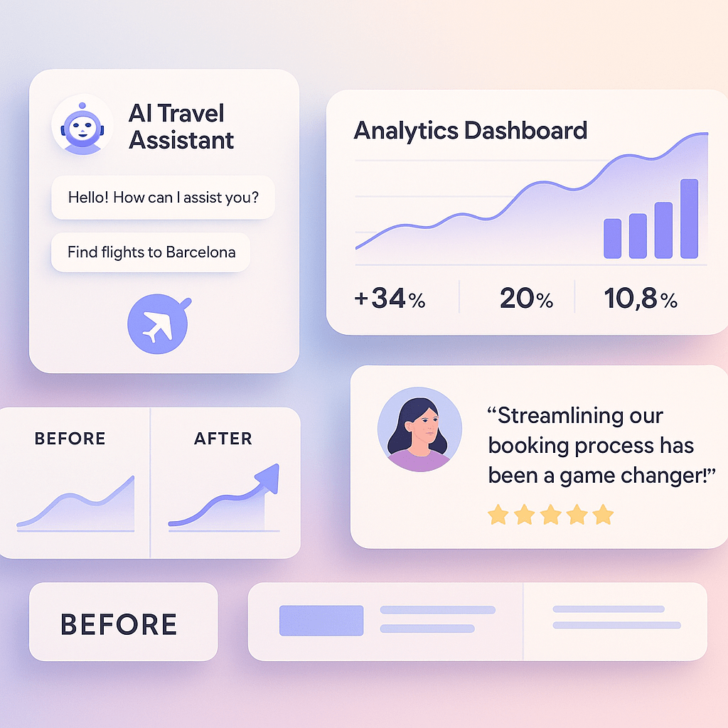 Automation for Travel Agencies — results and metrics