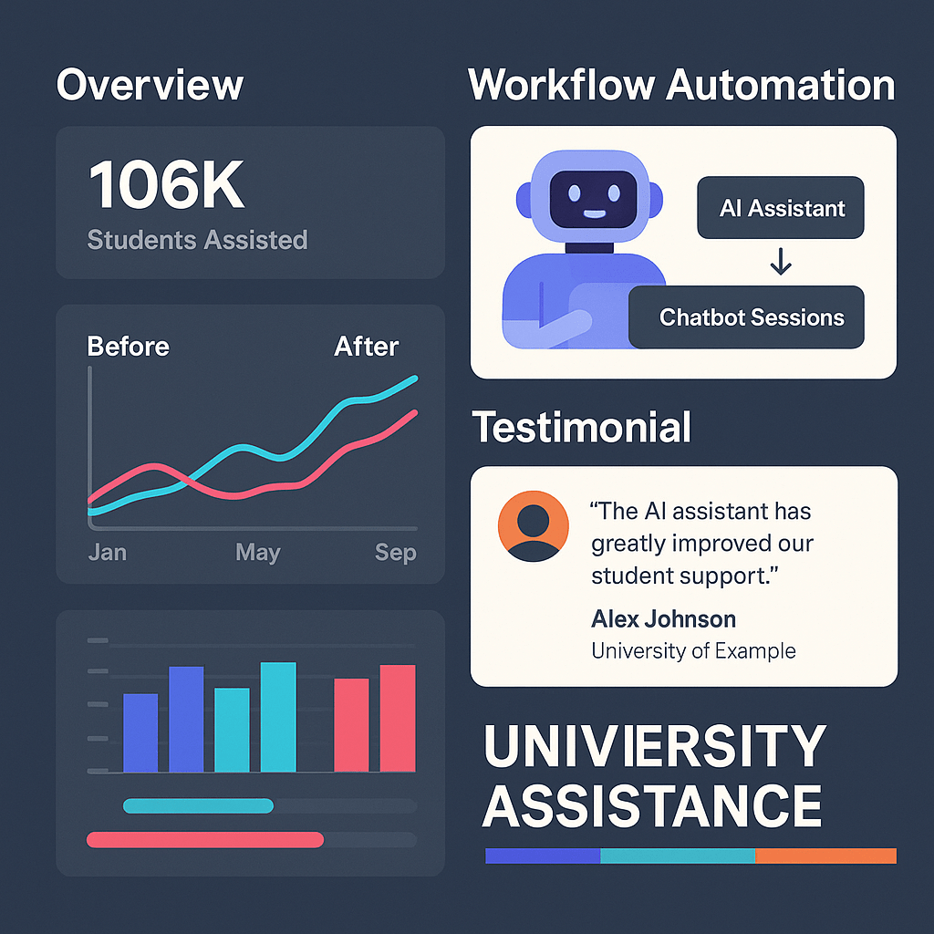 Automation for Universities — results and metrics