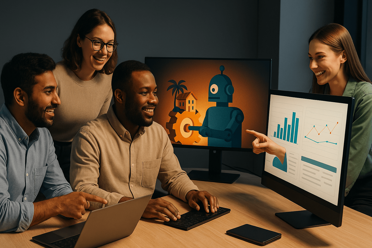 Automation for Vacation Rentals - workflow diagram (Design Delulu)