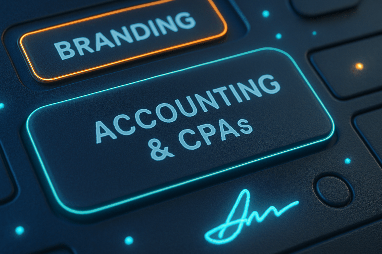 Branding for Accounting & CPAs - detail view (Design Delulu)