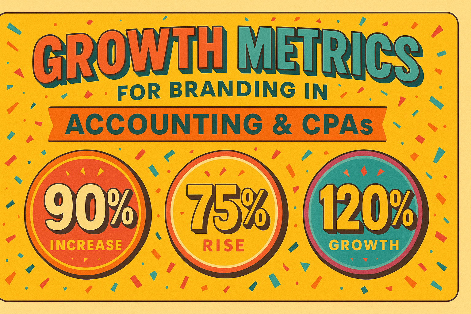 Branding for Accounting & CPAs - results infographic (Design Delulu)