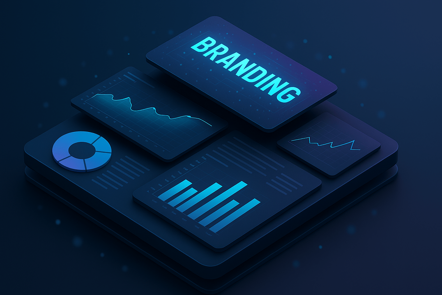 Branding for Electronics Retail - detail view (Design Delulu)