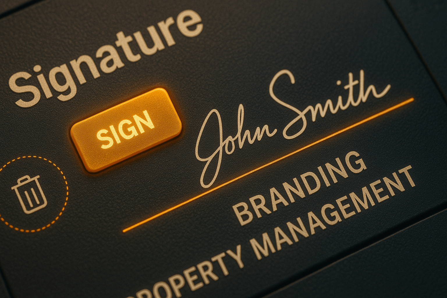 Branding for Property Management - detail view (Design Delulu)