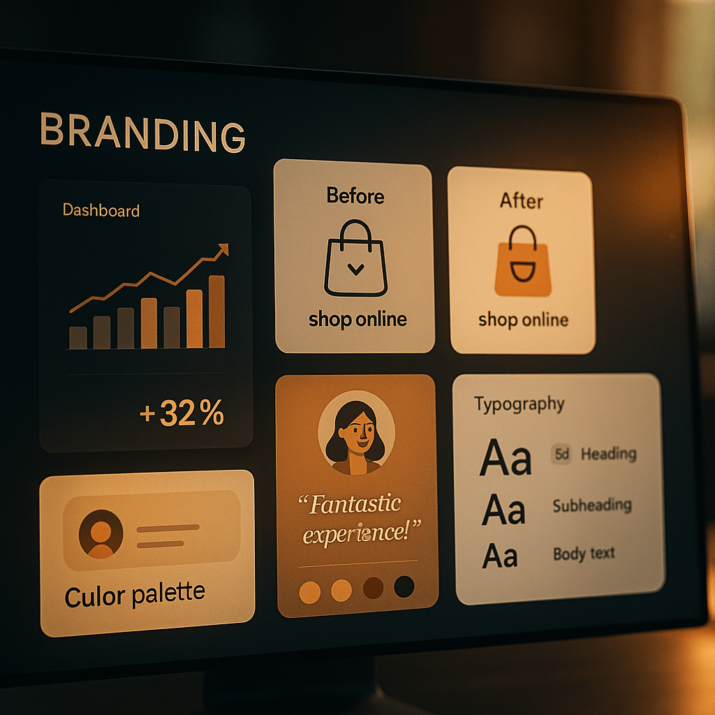 Branding Services for E-commerce Stores — results and metrics