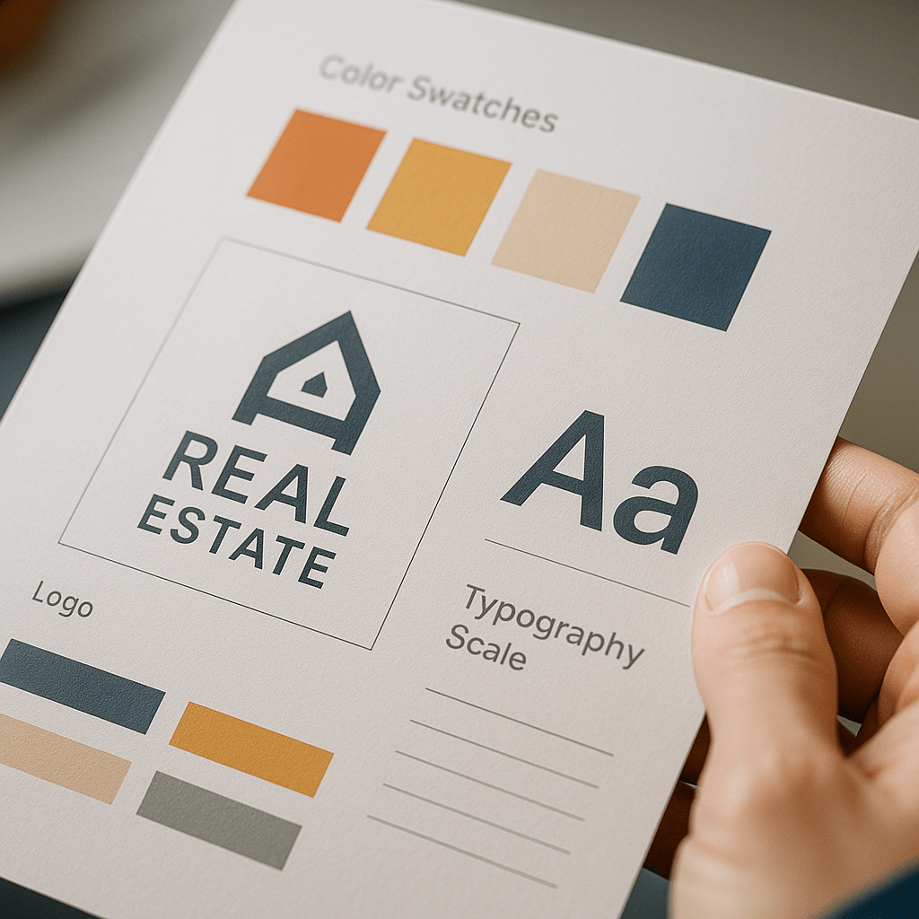 Branding Services for Real Estate Agencies — macro detail