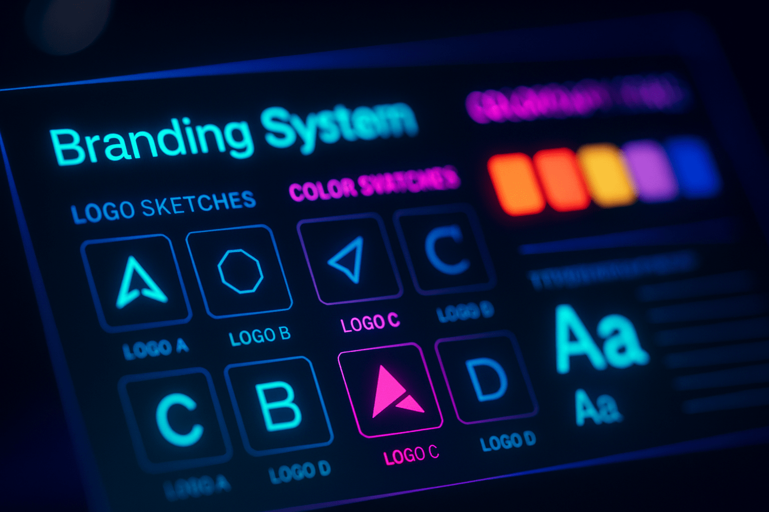 Branding Services for Startups — macro detail