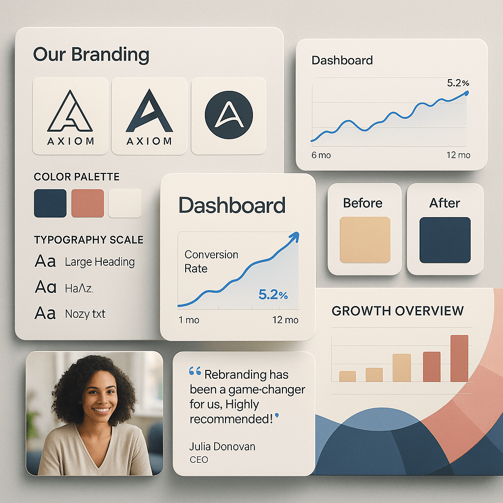 Branding Services for Startups — results and metrics
