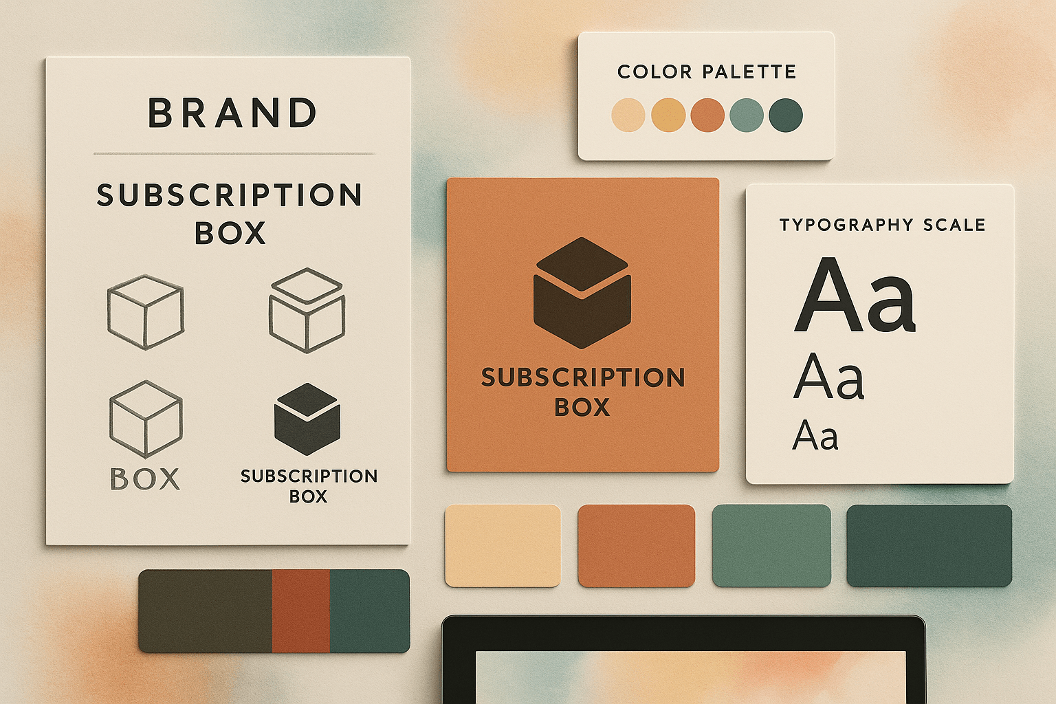 Branding Services for Subscription Box Businesses — workflow scene