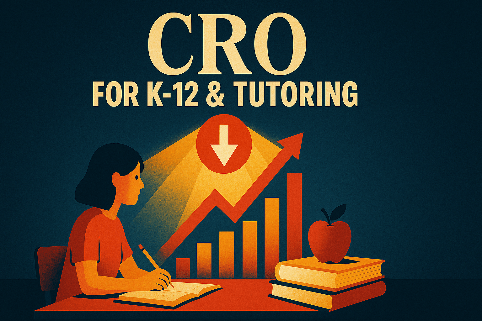 How K-12 & Tutoring Companies Use Conversion Rate Optimization to Turn More Visitors Into Enrolled Students - featured image