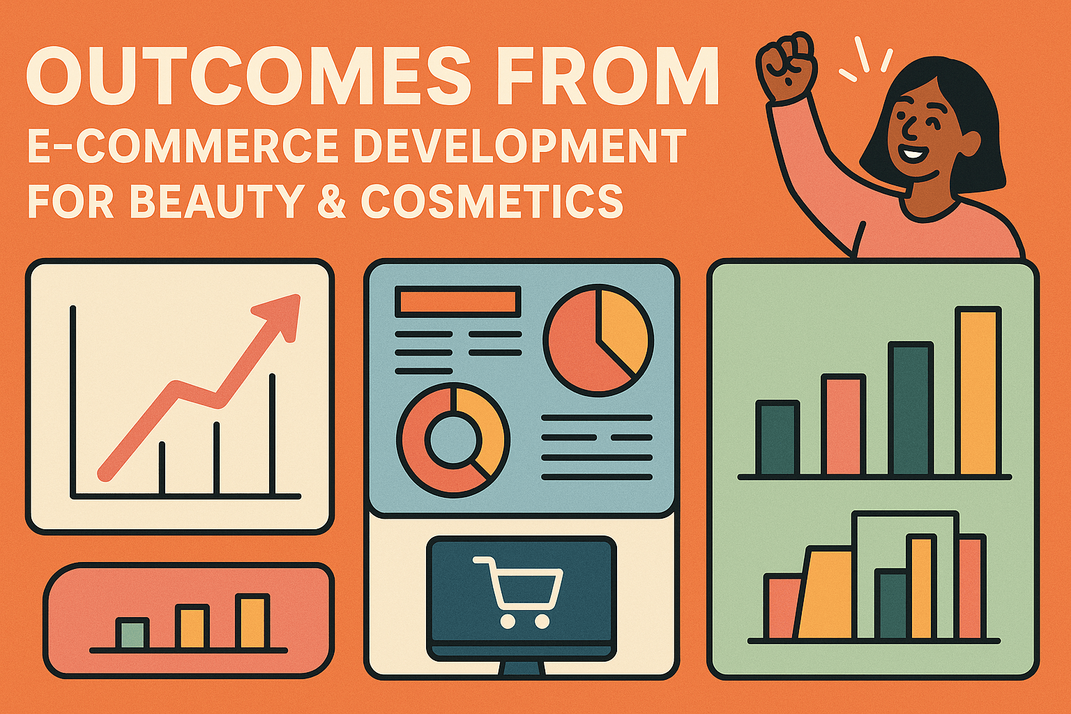 E-commerce Development for Beauty & Cosmetics — results and metrics