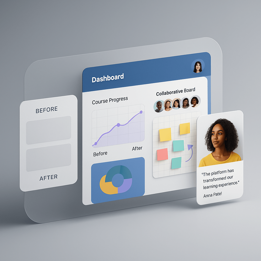 Graphic Design for Education Providers — results and metrics