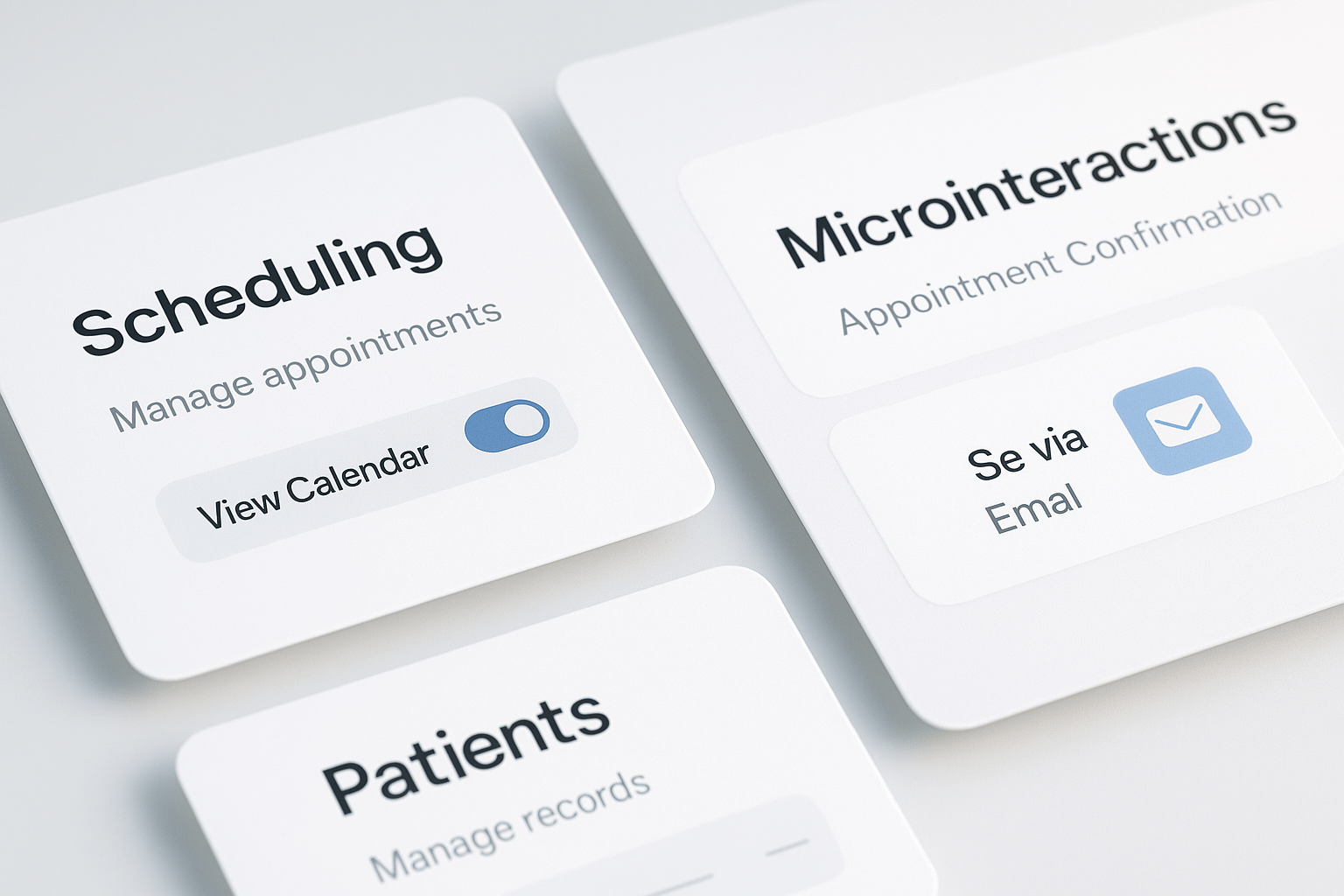 Graphic Design for Healthcare Clinics — macro detail