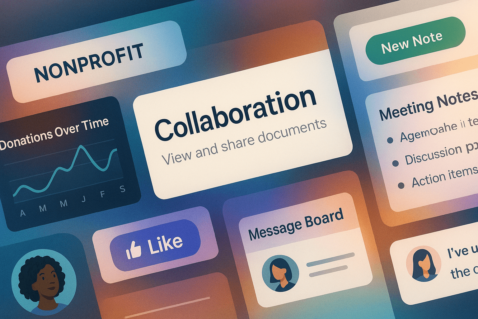 Graphic Design for Nonprofits — macro detail