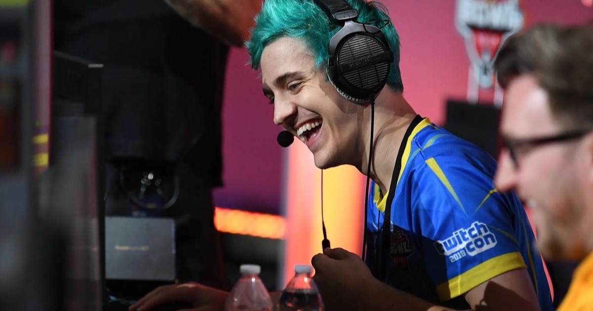 Twitch streamer Ninja (Tyler Blevins) live at TwitchCon 2018, the year his Fortnite stream with Drake broke Twitch's concurrent-viewer record