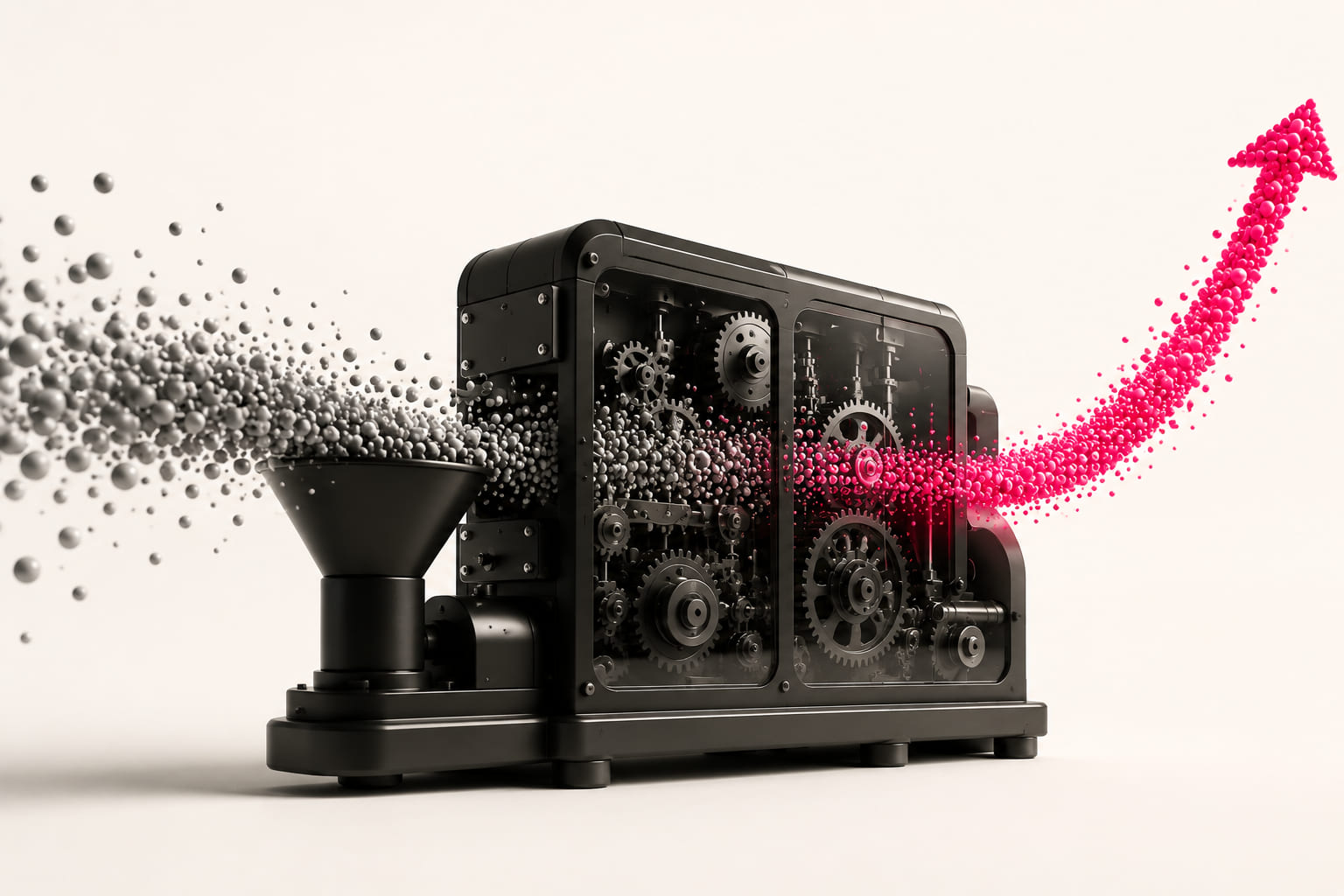 Marketing Automation — abstract growth systems visual