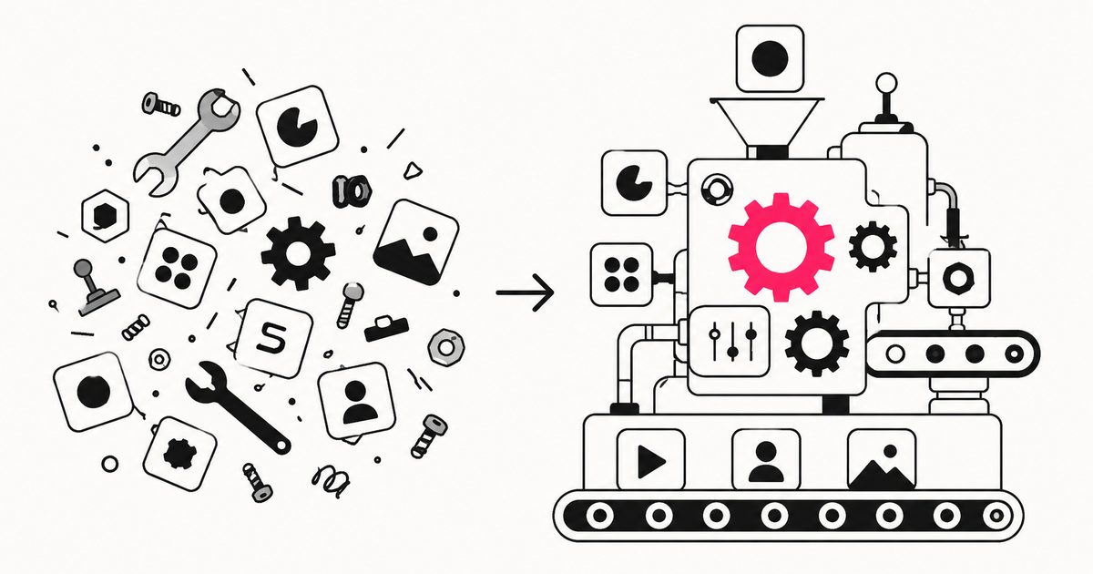 Marketing tools versus content systems