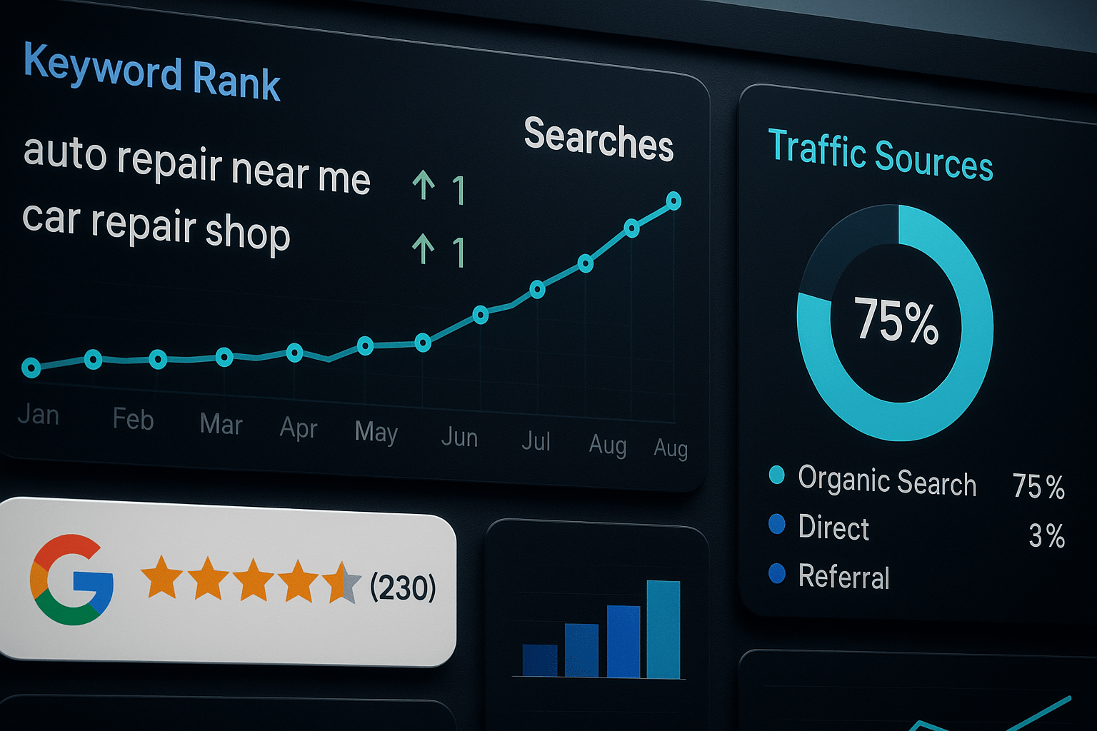 Local SEO for Auto Repair — macro detail