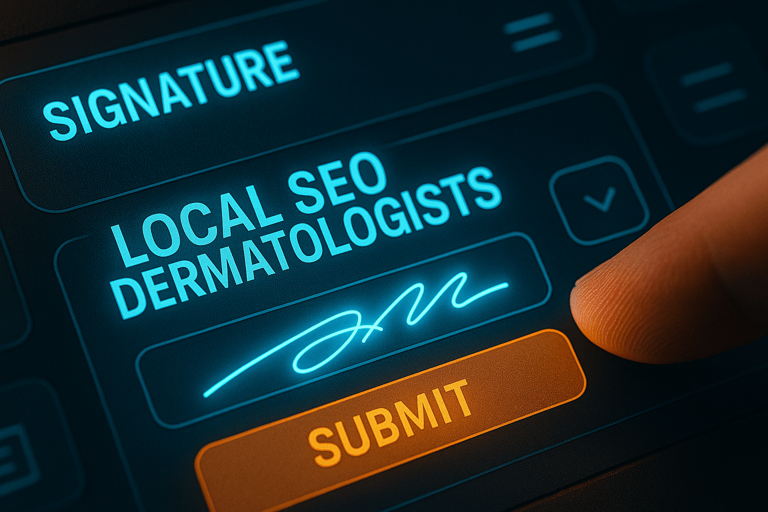 Local SEO for Dermatologists - detail view (Design Delulu)