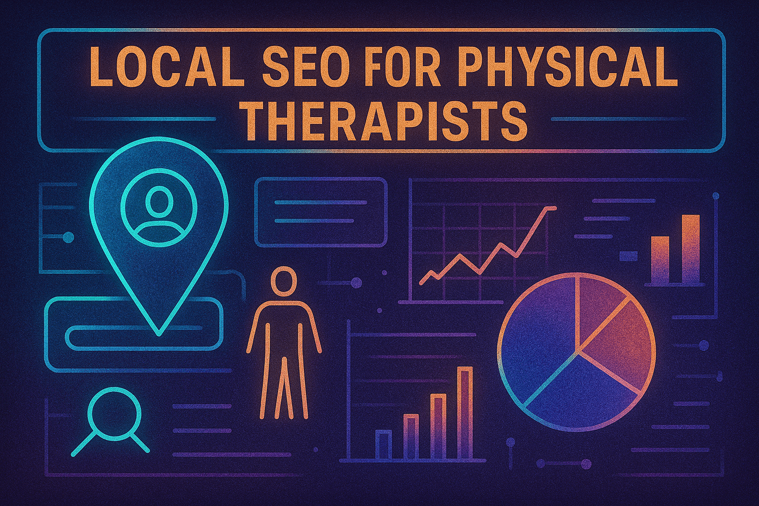 Local SEO for Physical Therapy - results infographic (Design Delulu)