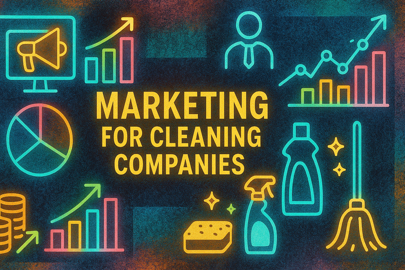 Marketing for Cleaning Companies - detail view (Design Delulu)