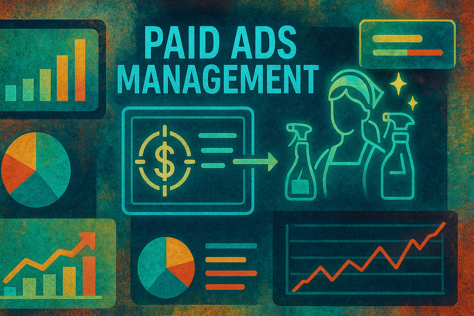 Paid Ads Management for Cleaning Companies - detail view (Design Delulu)