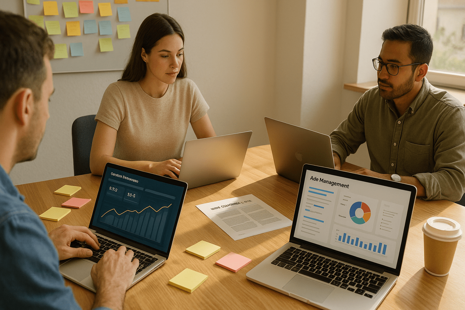 Paid Ads Management for Immigration Law - workflow diagram (Design Delulu)