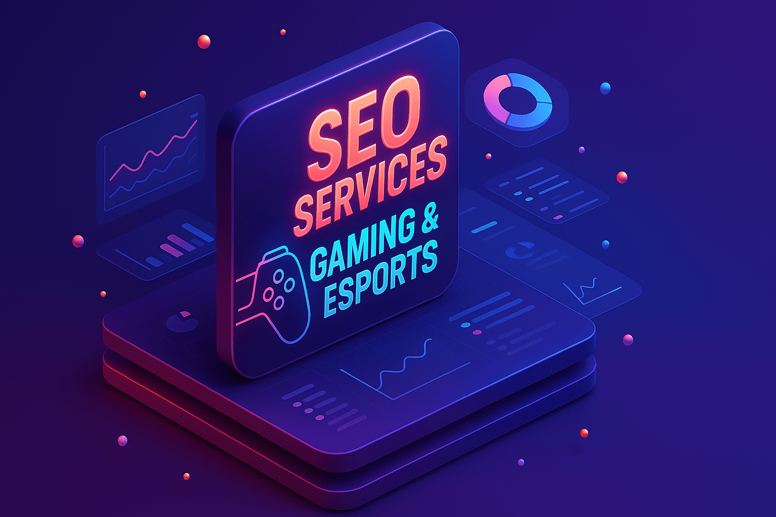 SEO Services for Gaming & Esports - detail view (Design Delulu)