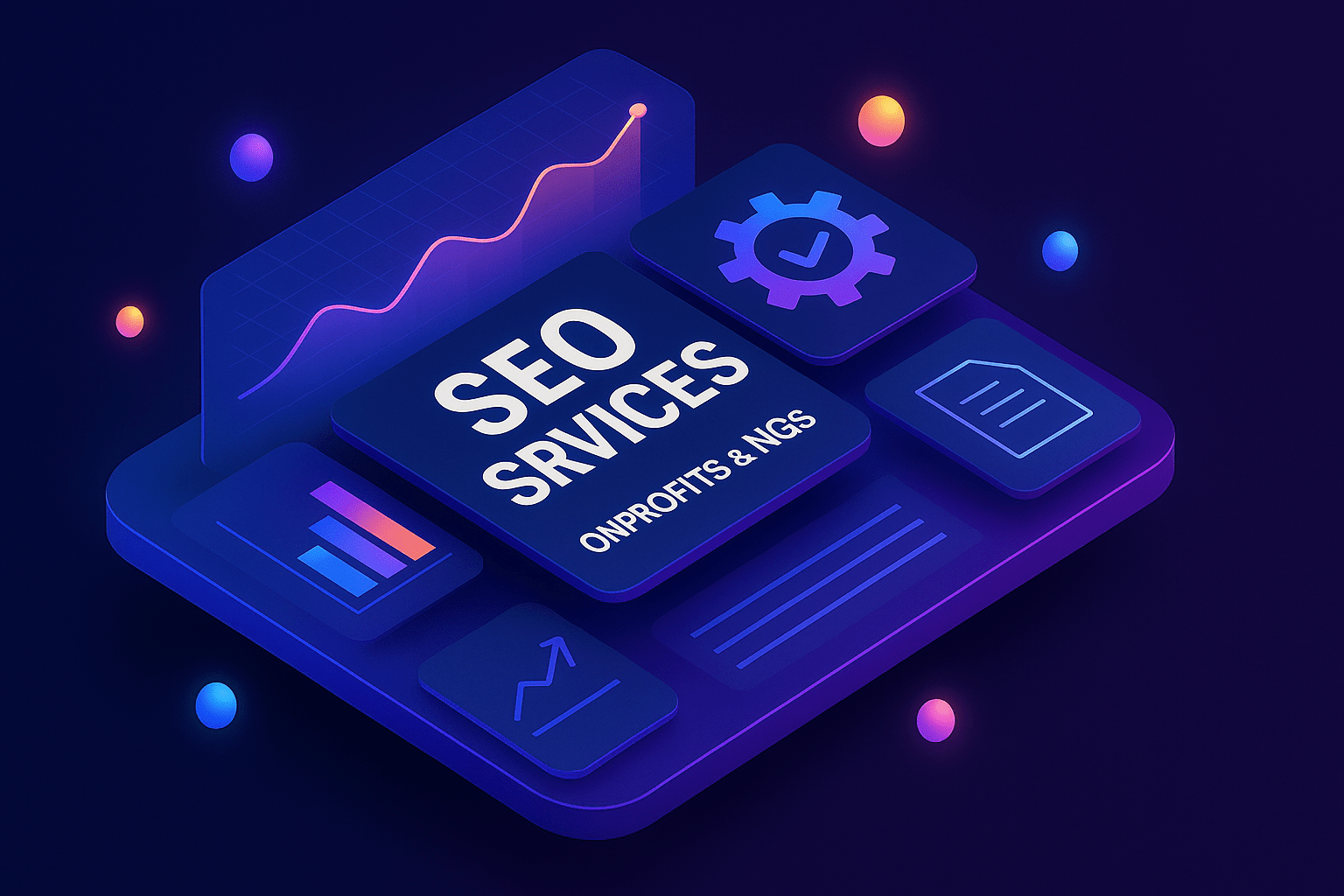 SEO Services for Nonprofits & NGOs - detail view (Design Delulu)