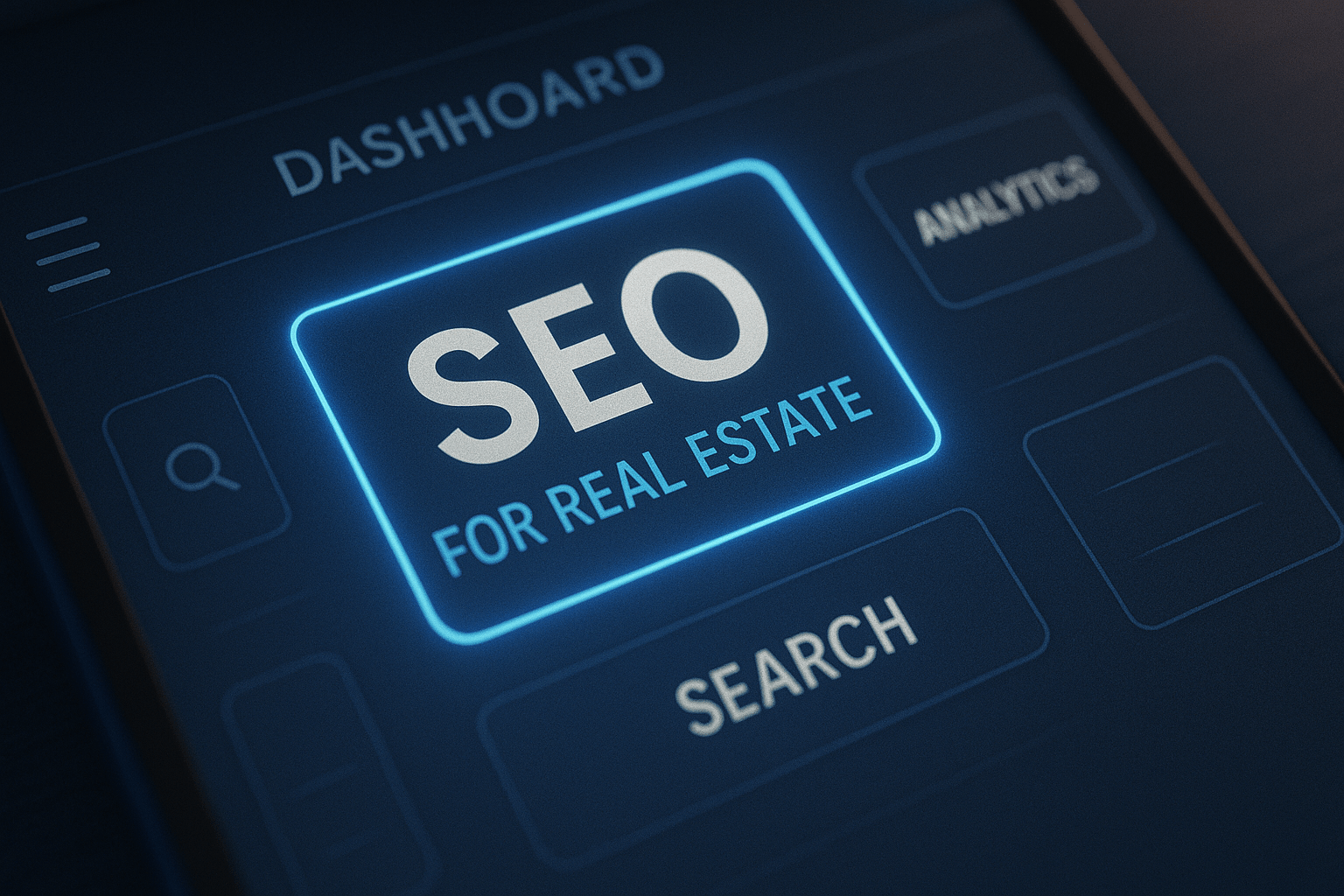 SEO Services for Real Estate - detail view (Design Delulu)