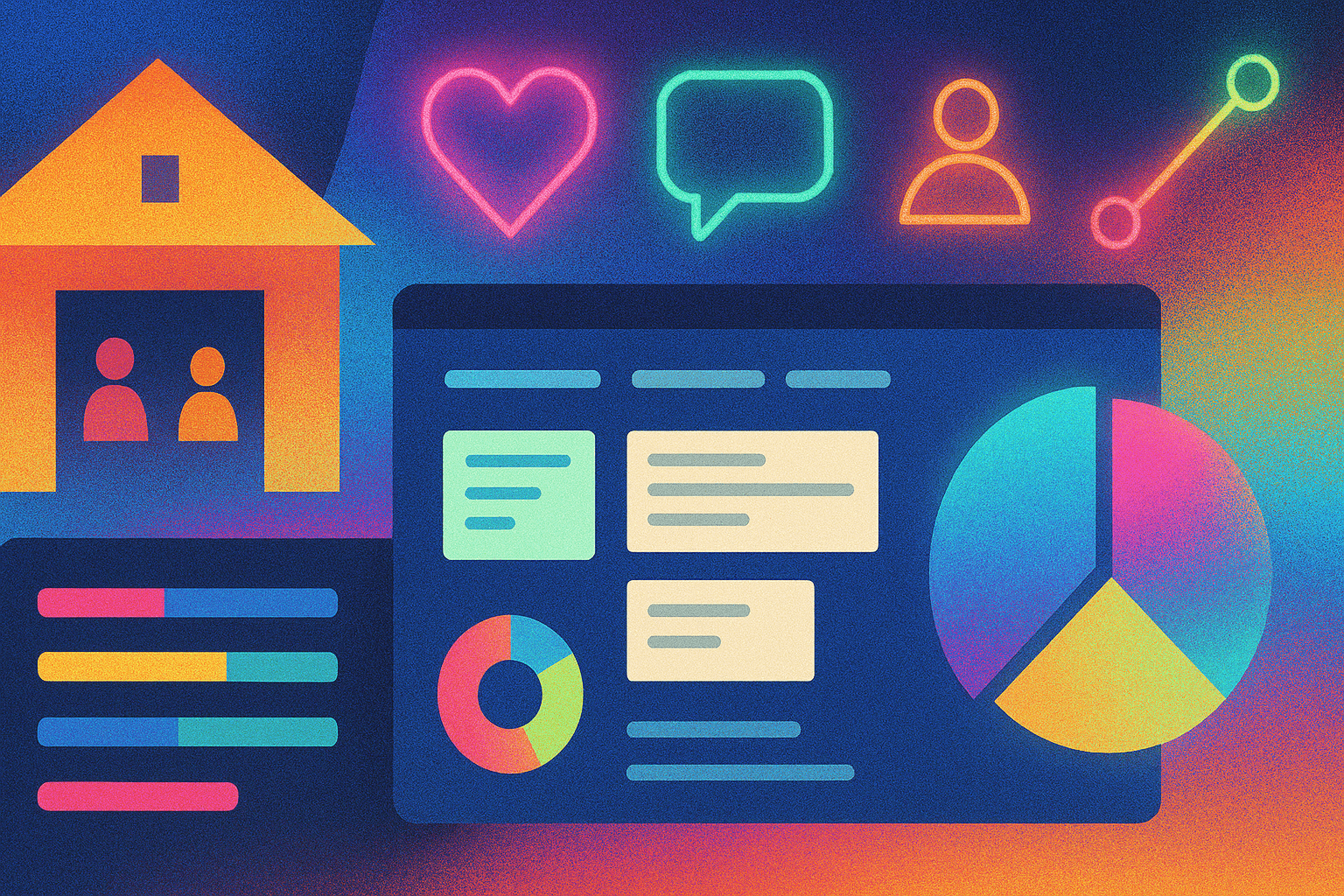 Social Media Management for Event Venues - detail view (Design Delulu)