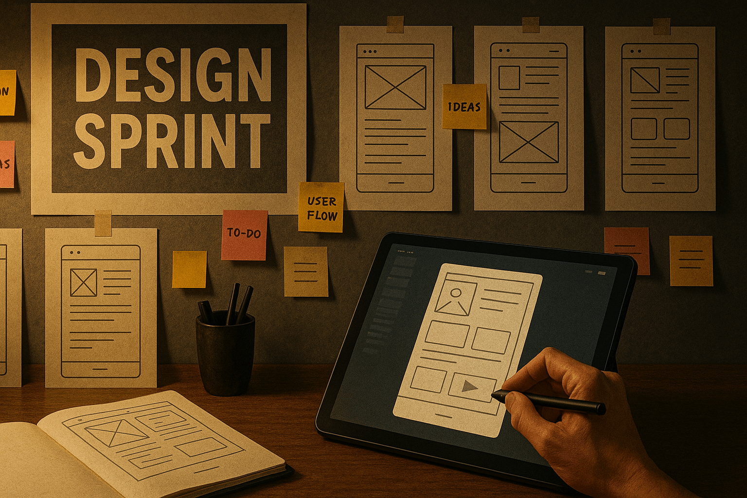 A student using a futuristic university portal on a large transparent screen.