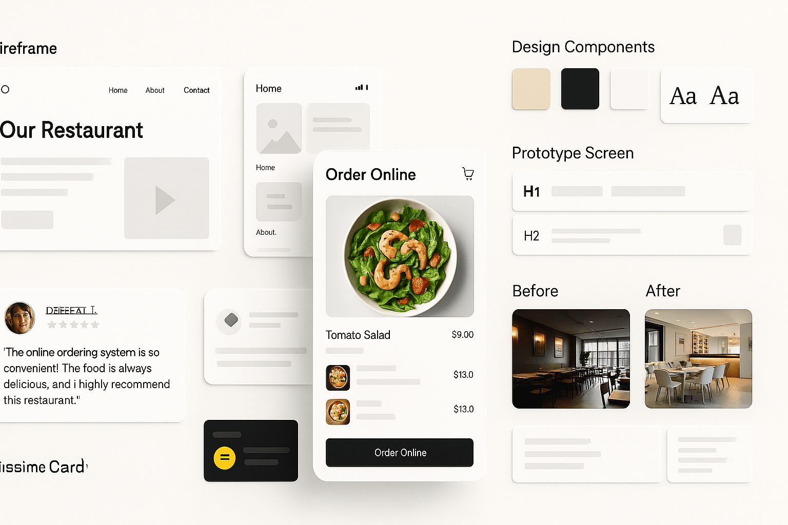 UI/UX Design for Restaurants — macro detail