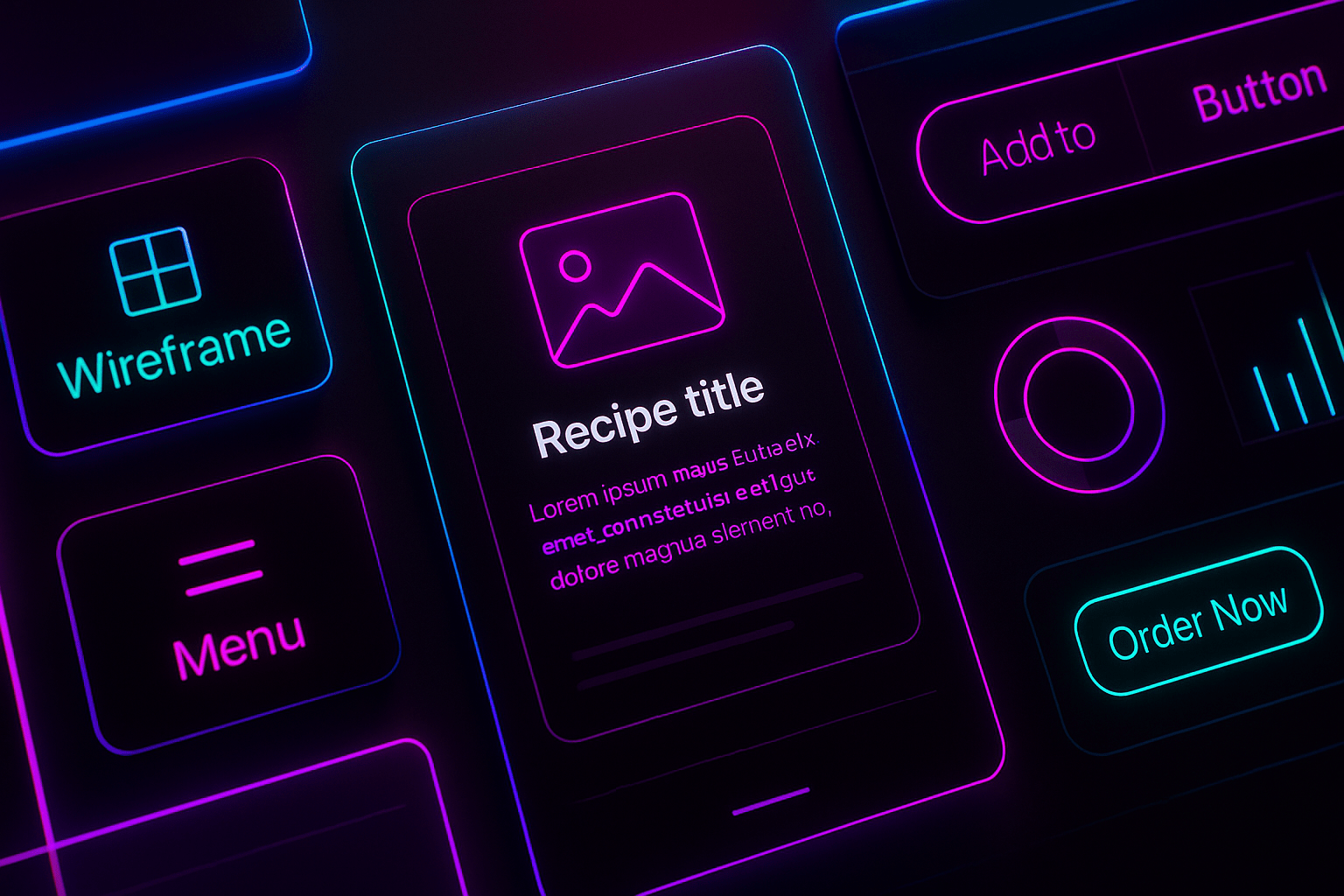 UI/UX Design for Restaurants — workflow scene