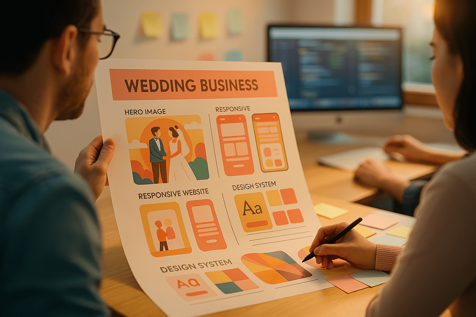 UI/UX Design for Wedding Businesses — featured hero image